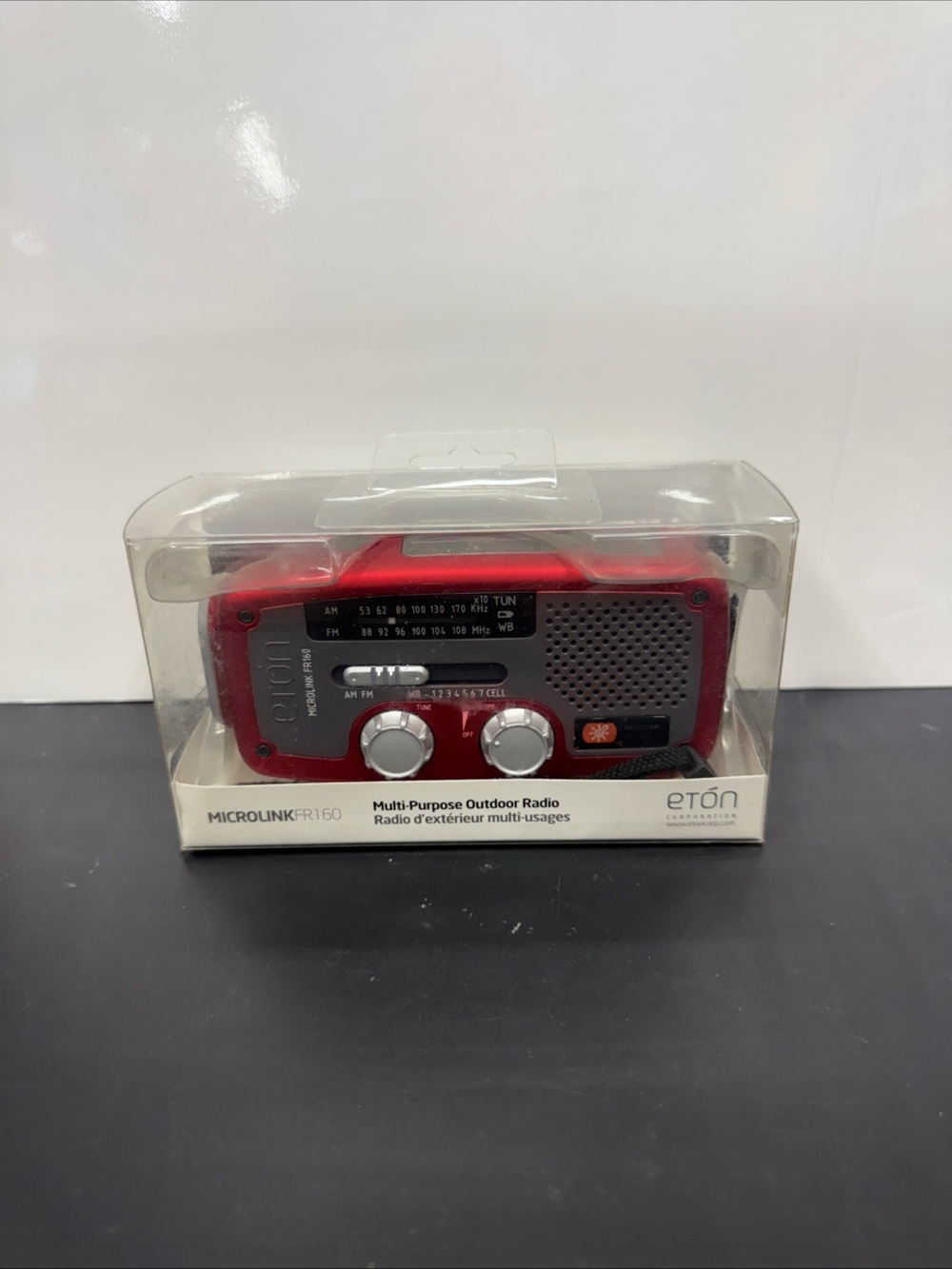 Eton Microlink R160 Red Portable Multi-Purpose Radio